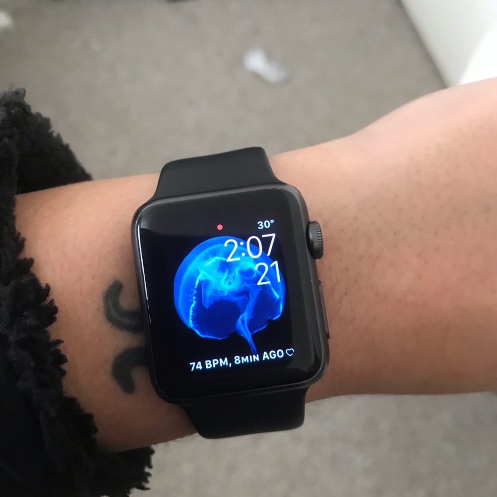 38” series 1 Apple Watch.